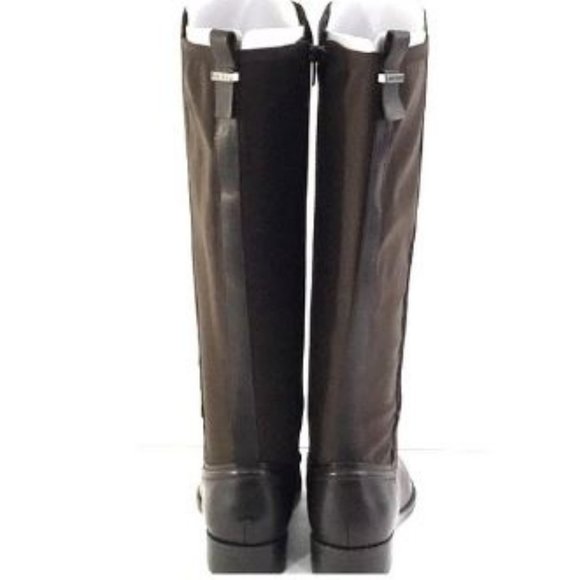 Marc Fisher Leather Wide-Calf Tall-Shaft Boots - Picture 6 of 9